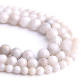 Natural Lace Crazy Agates Stone Beads Round Loose Beads 6 8 10 12MM