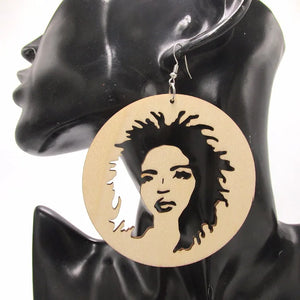 Handmade Wood Earrings for Women