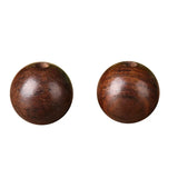 Dark Brown Wood Beads Round Buddhist Spacer Charms 6-15mm DIY Jewelry