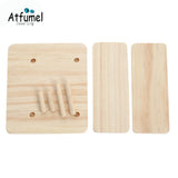 Wood Counter Jewelry Organizer Stand Sunglasses Display