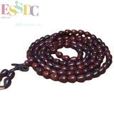 Natural Wood Red Bracelet 108 Maratan Perfume Beads Retro Jewelry