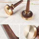 Natural Wood Ring Holder Finger Ring Stand Jewelry Display Holder