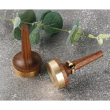 Natural Wood Ring Holder Finger Ring Stand Jewelry Display Holder