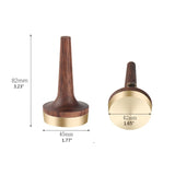 Natural Wood Ring Holder Finger Ring Stand Jewelry Display Holder