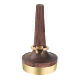 Natural Wood Ring Holder Finger Ring Stand Jewelry Display Holder