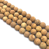 Wood Stripe Ball Stone Beads Bracelet DIY Jewelry Accessorie