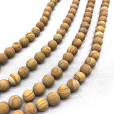 Wood Stripe Ball Stone Beads Bracelet DIY Jewelry Accessorie