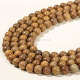 Green Sandalwood Round Buddha Bead 6 8 10mm Jewelry Making DIY