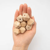 Wooden Star Anise Beads DIY Jewelry Making 20pc/lot
