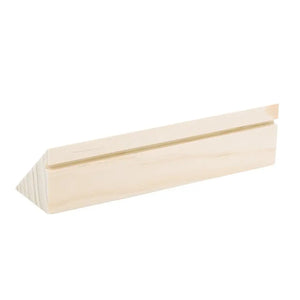 Wooden Triangle Earrings Holder Display Rack Showcase