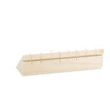 Wooden Triangle Earrings Holder Display Rack Showcase