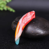 Xinjiang Jade Fox & Wolf Head Jade Pendant Lucky Amulet Exorcise Evil Spirits