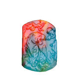 Xinjiang Jade Stone Wolf & Tiger Pendant Jewelry Lucky Safety Amulet