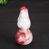 Xinjiang Gobi Chicken Blood Stone Gourd Pendant Handle Jewelry