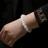 Xinjiang Golden Silk Jade Abacus Bead Bracelet