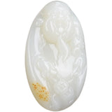 Xinjiang Hetian Jade God of Wealth Shouxing Jade Handle Old Material