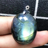 Labradorite Necklace Pendant Crystal Silver Moonstone Beads Stone AAAAA