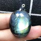 Labradorite Necklace Pendant Crystal Silver Moonstone Beads Stone AAAAA