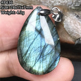 Yellow Labradorite Pendant Silver Crystal Reiki Healing Moonstone Gemstone