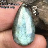 Yellow Labradorite Pendant Silver Crystal Reiki Healing Moonstone Gemstone