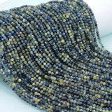Natural Yellow Sapphire Faceted Round Beads 3.3mm Nigerian