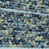 Natural Yellow Sapphire Faceted Round Beads 3.3mm Nigerian