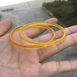Yellow Chalcedony Round Bracelet Boutique Jewelry Women's Yellow Agate