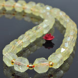 Natural Yellow Citrine Crystal Double Point Loose Beads