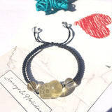 Yellow Citrines PIXIU Bracelet for Health Wealth Lucky