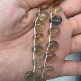 Yellow Fluorite Stone Beads 15'' Drop DIY Loose Beads For Jewelry Making
