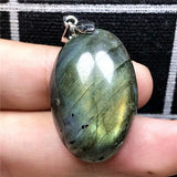 Labradorite Necklace Pendant Crystal Silver Moonstone Beads Gemstone AAAAA