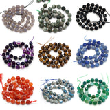 8mm Yellow Tiger Eye Agates Faceted Gem Stone Beads for Jewelry Making