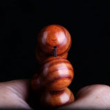 Zambia Rose Wood Bracelet 18-20mm Beads Buddha Bracelet Men's Jewelry