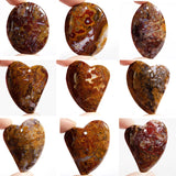 Red Agates Pendant Water Drop Heart Marquise Shape Bead