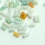 Natural Jade Loose Parts DIY Accessories Material Jade Accessories Bamboo