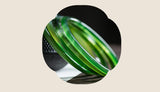 Agate Chalcedony Bracelet Women Retro Chinese Peach Blossom Jingle Bracelet
