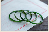Agate Chalcedony Bracelet Women Retro Chinese Peach Blossom Jingle Bracelet