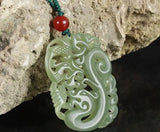 Dragon Phoenix Chengxiang Hollow Necklace Men's Women's Pendant