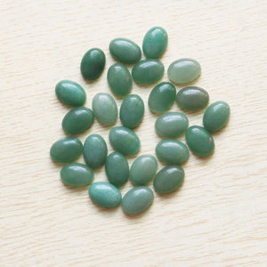 Aventurine Quartz Oval Cabochon Beads 13*18mm for Jewelry Making 30pcs