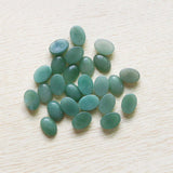 Aventurine Quartz Oval Cabochon Beads 13*18mm for Jewelry Making 30pcs