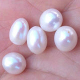 Baroque Teardrop Pearl Beads Heart Tibetan Beads Reiki Jewelry