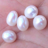 Baroque Teardrop Pearl Beads Heart Tibetan Beads Reiki Jewelry