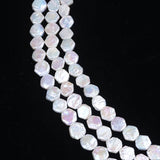 Baroque Freshwater Pearls Hexagonal Beads DIY Jewelry