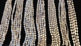 Baroque Freshwater Pearls Hexagonal Beads DIY Jewelry