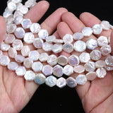 Baroque Freshwater Pearls Hexagonal Beads DIY Jewelry