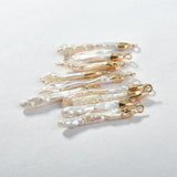 Baroque Long Toothpick Pearl Pendant DIY Jewelry Accessory