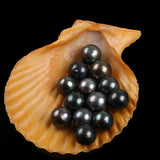 Natural Tahitian Pearl loose pearl beads near round A