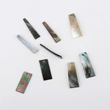 Natural Shell Trapezoidal Strip DIY Earrings Jewelry Accessories