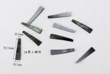 Natural Shell Trapezoidal Strip DIY Earrings Jewelry Accessories