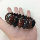 Bloodstone Heliotrope Gemstone Bracelet for Women